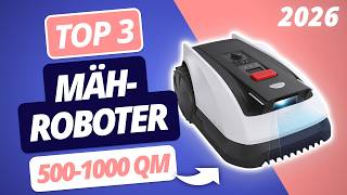 Der beste MÄHROBOTER FÜR MITTLERE RASEN 2026 | TOP 3 Mähroboter im Vergleich