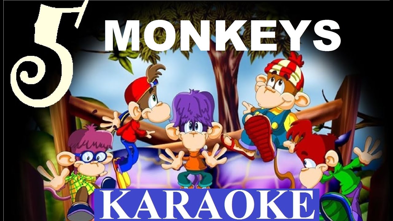 Five Little Monkeys  Karaoke