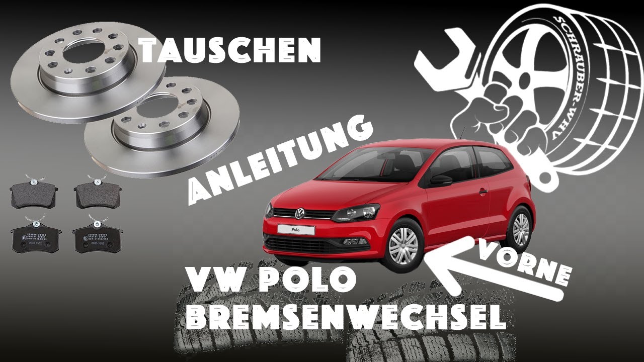 Vw Polo 6r Handbremse Löst Sich Nicht Anleitung VW Polo Bremsenwechsel vorne - YouTube