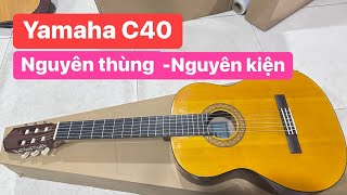 Yamaha C-40 Classical Guitar, brand new in box. Price: $2,800,000 VND. yamaha guitar 0936057750
