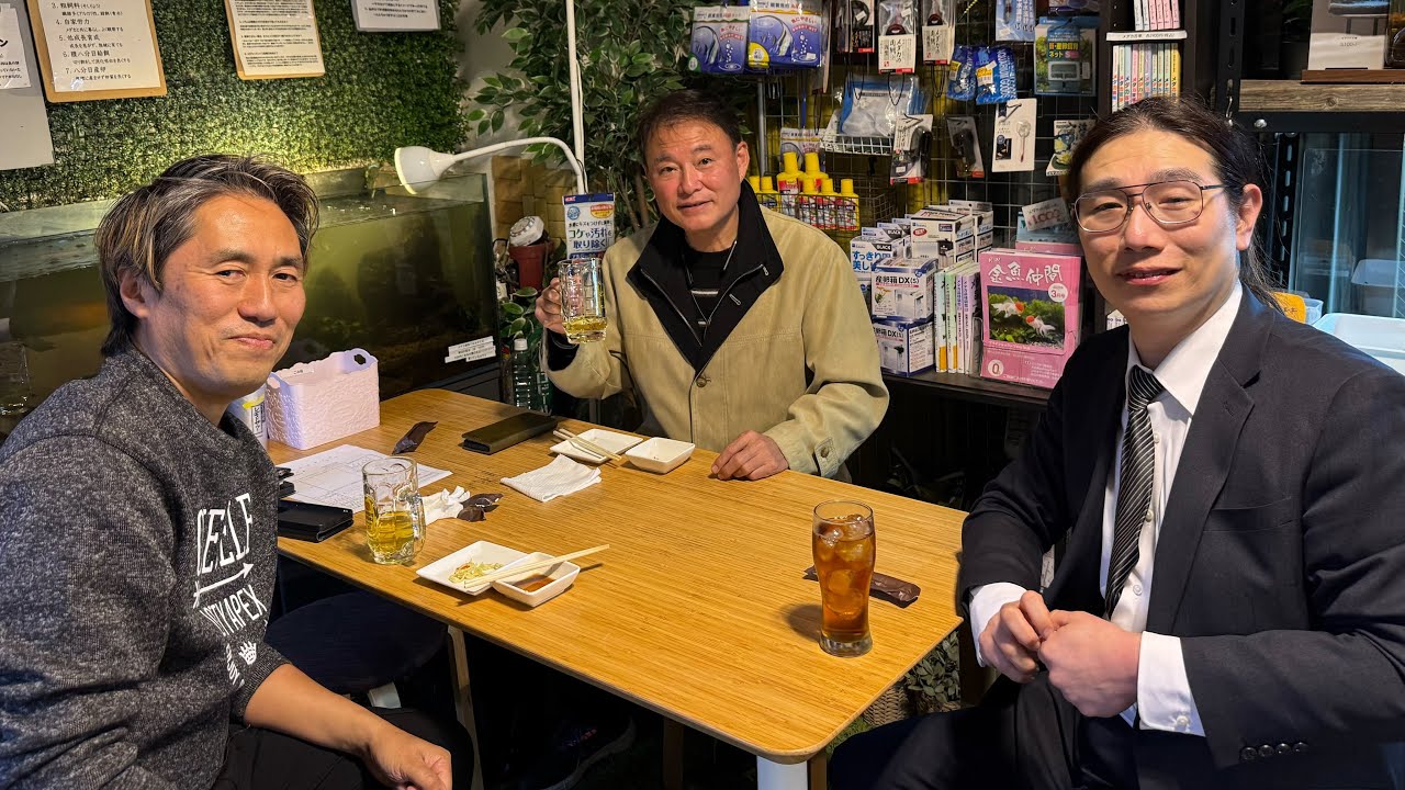 兵頭が経営する「BAR茶林（葛飾区）」に再生の道で出会った仲間が遊びに来てくれました。初登場、星野隆之さんのキャリアにビックリ（依存症治療精神科医、元特許庁、東大卒、デジタルクリエイター）