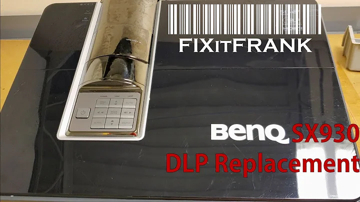 BenQ SX930 DLP Projector Repair DMD Chip Replacement