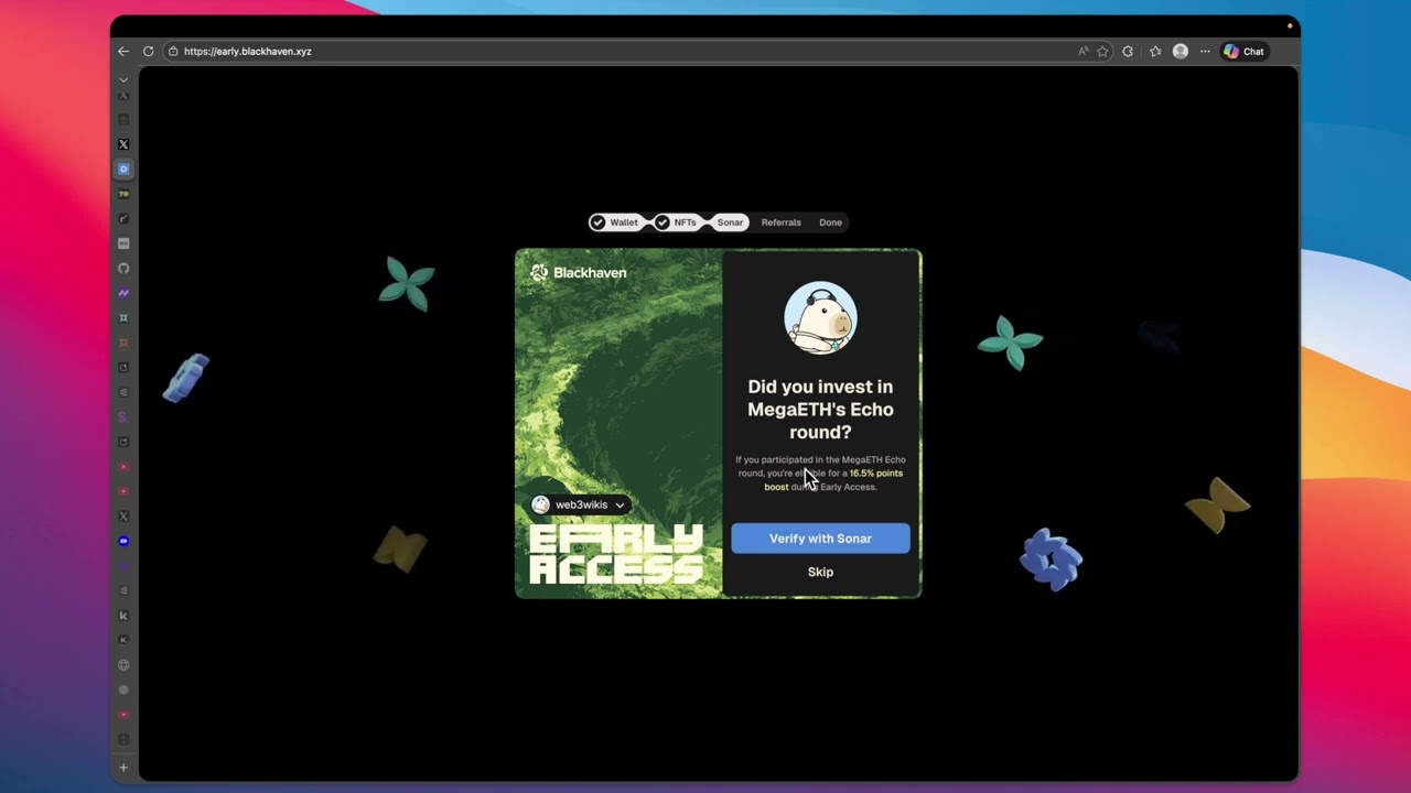 BlackHaven Airdrop - Get Early Access To Your First Megaeth Eco Airdrop.