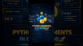 Python Arguments Explained in 60 Seconds 🚀 | Positional vs Keyword vs Default (Interview Ready)