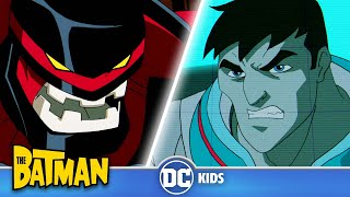 The Batman en Latino  | ¡Batman con traje mecánico vs. Bane! | @DCKidsLatino