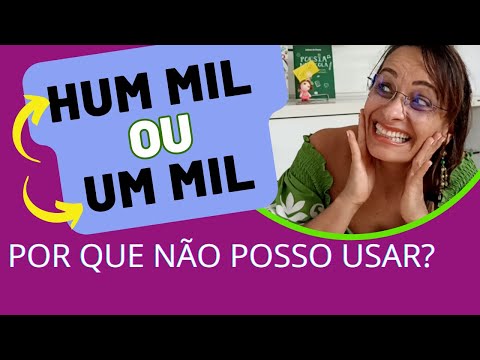 Hum mil ou um mil reais | como escrever | como preencher cheque de mil reais |  Aula