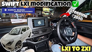Swift 2025 Lxi To Top ✅ Swift Lxi To Zxi 2025 ✅ Swift Modified 2025 🔥Swift Rear Ac✅Swift Interior ✅