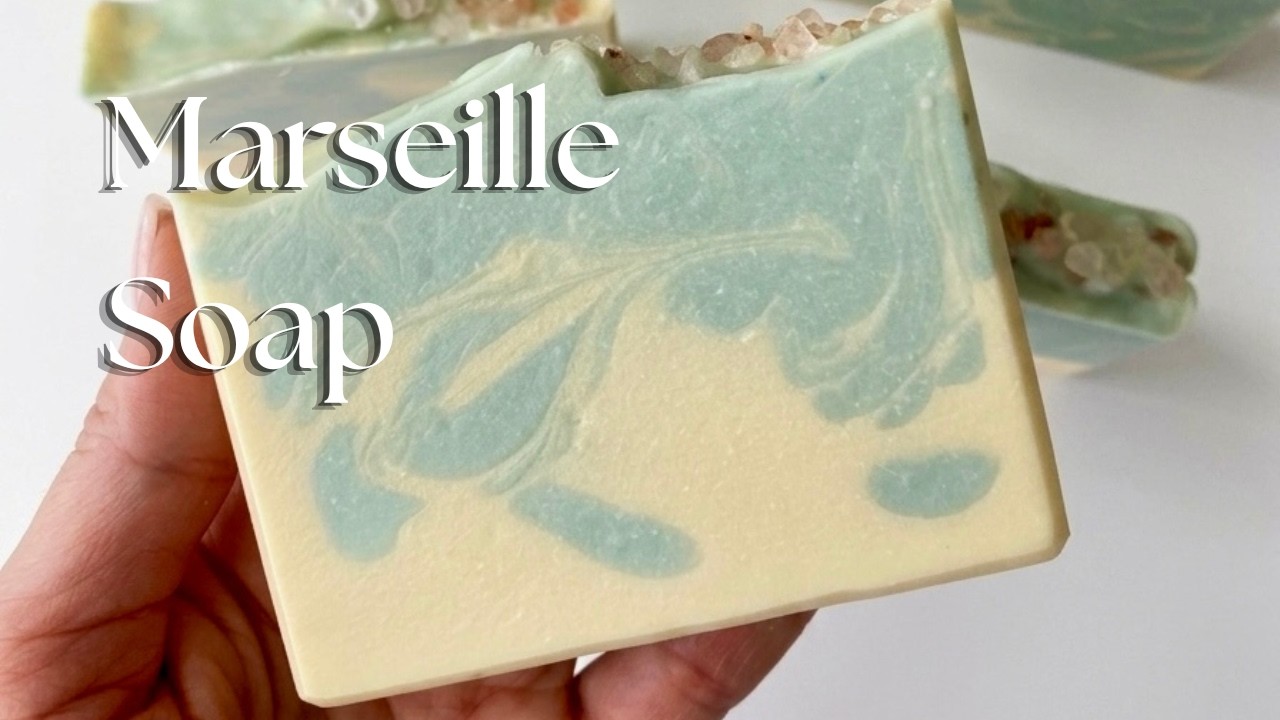 Making 72% Olive Oil Marseille Soap | Cold Process Tutorial - YouTube