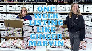 Listing like Ginger Marvin for a Week | What happened to my Poshmark, Facebook, & eBay sales