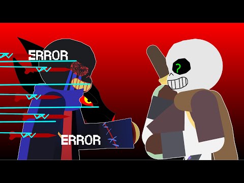 Error Sans Vs Ink Sans Preview (StickNodes Animation)