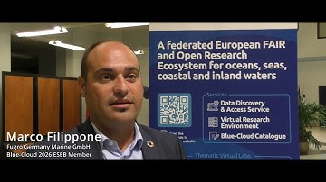 Interview with Marco Filippone (Fugro) - Blue-Cloud 2026 ESEB Member