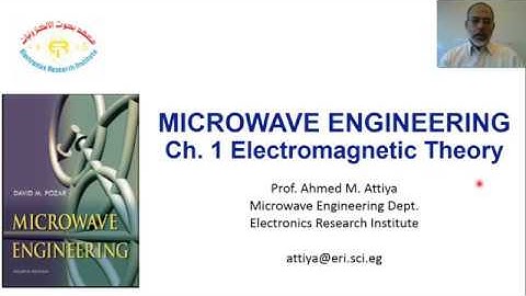 Microwave Ch 01-a : Introduction