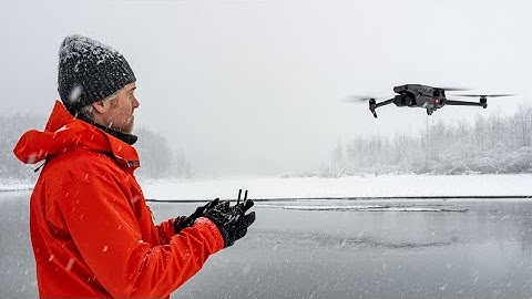 5 Tips For Flying Drones in Snow, Winter and Cold Weather