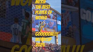 Messi the best player of the world. world cup 2026. #messi #football #kids #messilive #mundial2026