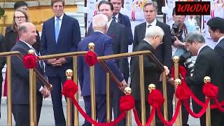 US President, Joe Biden makes a historic visit to Vietnam #USPresident #JoeBiden #vietnam