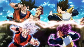 Goku vs Vegeta at EVERY Point in the Series