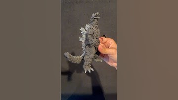 GODZILLA REVIEW 🔥🔥 #fyp #collection #actionfigures #godzilla #hottoys #shmonsterarts #bandai