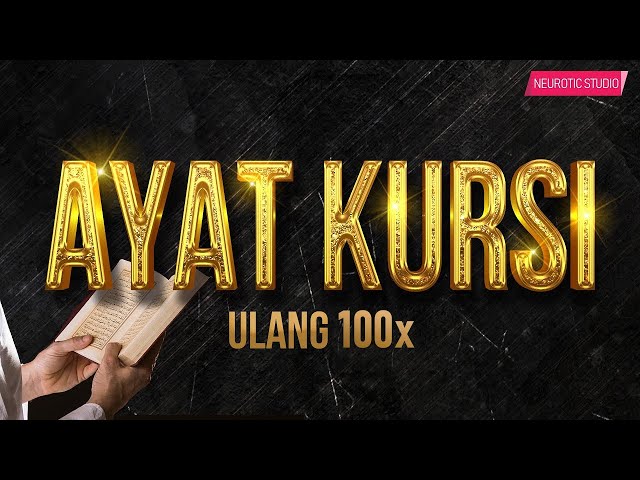 Ayat Kursi 100X FULL Bikin Adem dan Tenang Suasana Hati Dengan Suara Merdu Menyejukkan. class=