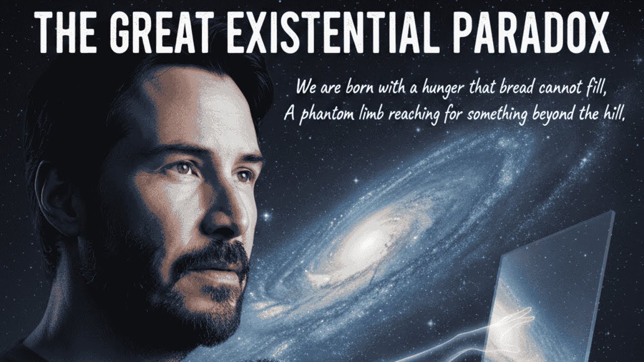 Keanu Reeves -The Silence of the Cosmos: A Reflection on Human Meaning