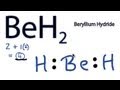 Beryllium and Lewis Structures