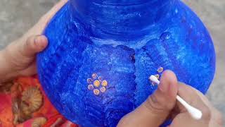 How to make flowers vase ⚱️🏺