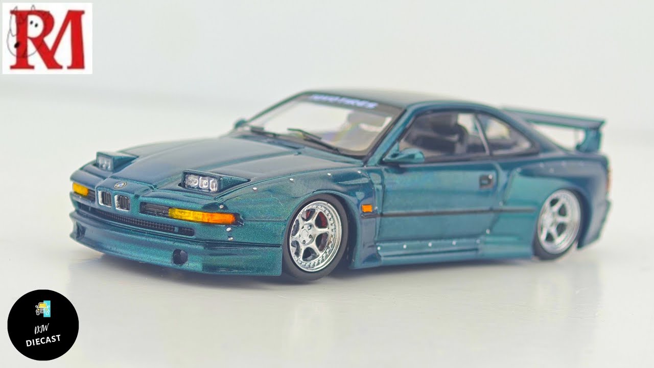 BMW 850CSi Pandem by Rhino Model 1/64 | UNBOXING and REVIEW