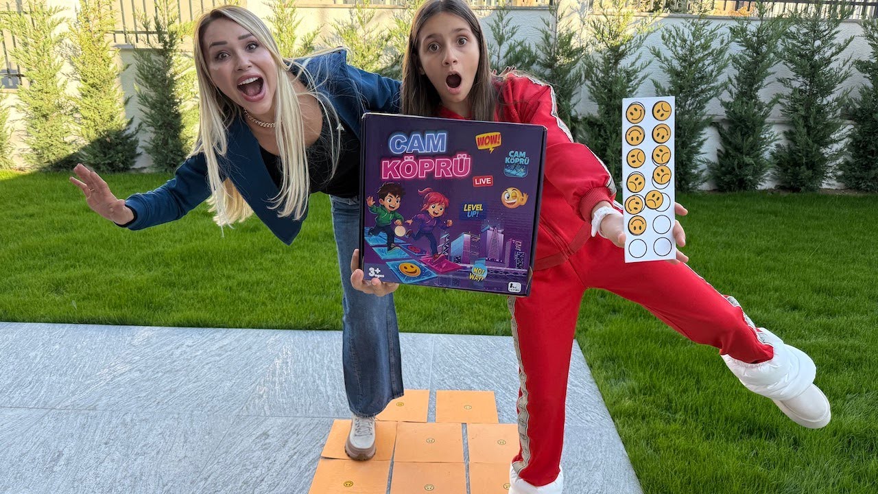 GERÇEK HAYATTA SQUID GAME CAM KÖPRÜ OYUNU OYNADIK