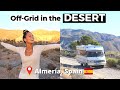 VAN LIFE in the ONLY DESERT in Europe - Tabernas, Almería Spain