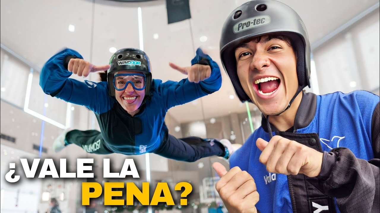 PROBAMOS el FAMOSO SIMULADOR DE PARACAIDAS EN BOGOTÁ! 🪂 ¿Vale la pena? | RSR #2