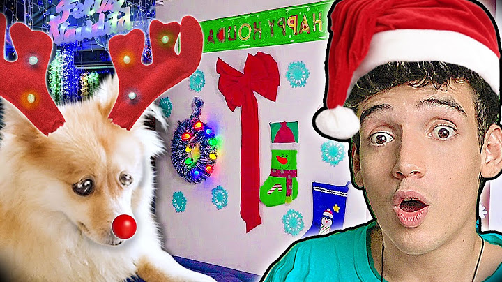 DECORÉ MI CASA DE NAVIDAD | Bruno y Joel Random Vlog #16