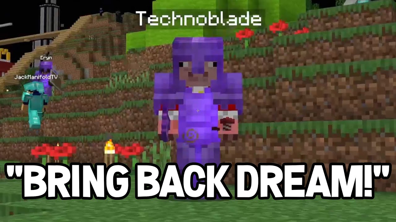 Awesamdudes Pov Of Technoblade And Dream Escaping Prison With Ranboo 
