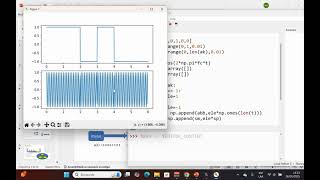 Modulación BPSK en código Python