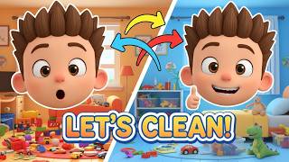 Let’s Clean Up! 🧸🎵 | Kids Learning Song | Toddler & Preschool Nursery Rhyme (3D)