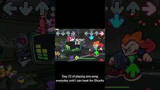 Day 23 of beating one fnf song everyday until I beat Aw Shucks #fnf #awshucks #jeffysinfiniteirida