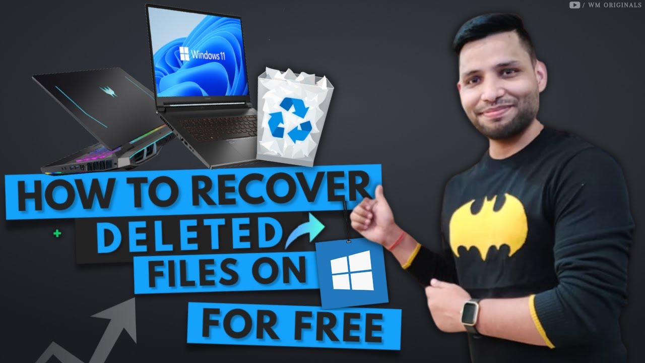 How to Restore Deleted files from Recycle Bin for free (2023) Windows ...