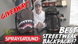 THIS SPRAYGROUND BACKPACK IS DOPE!! (psycho shark review) 