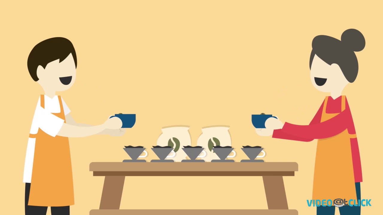 Cooking – Food & Restaurant | 2D Cartoon Animation | Flat Design Coffee ...