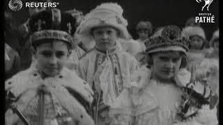 ENGLAND; RELIGION: May Day  Catholic parade in Leeds (1931)