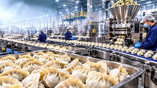Details Inside a Massive Chinese Dumpling Factory — How Millions Are Made Every Day Update