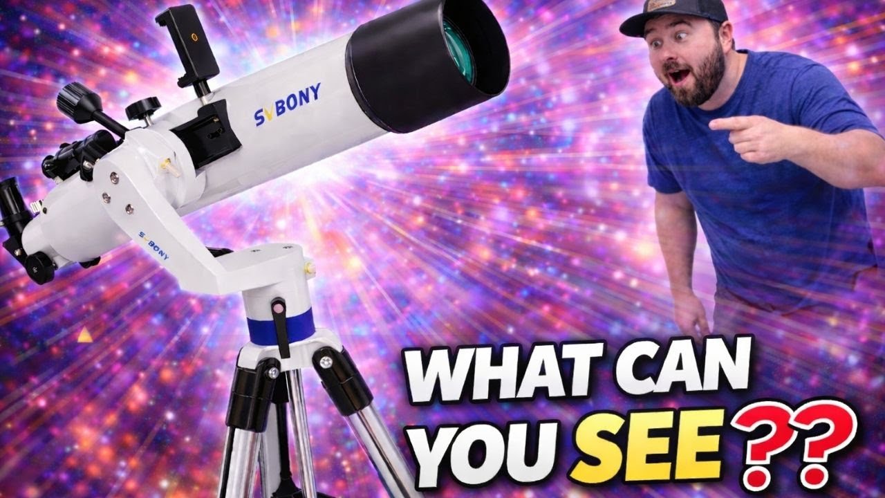 I Tested the SVBONY SV520… Here’s What You Can Actually See 👀🔭