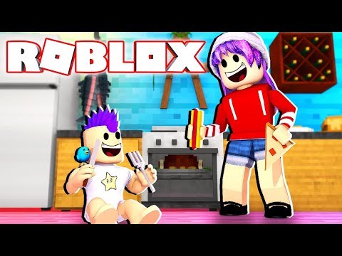 Babysitter Cooks All The New Food In Meepcity Roblox Baby Alan