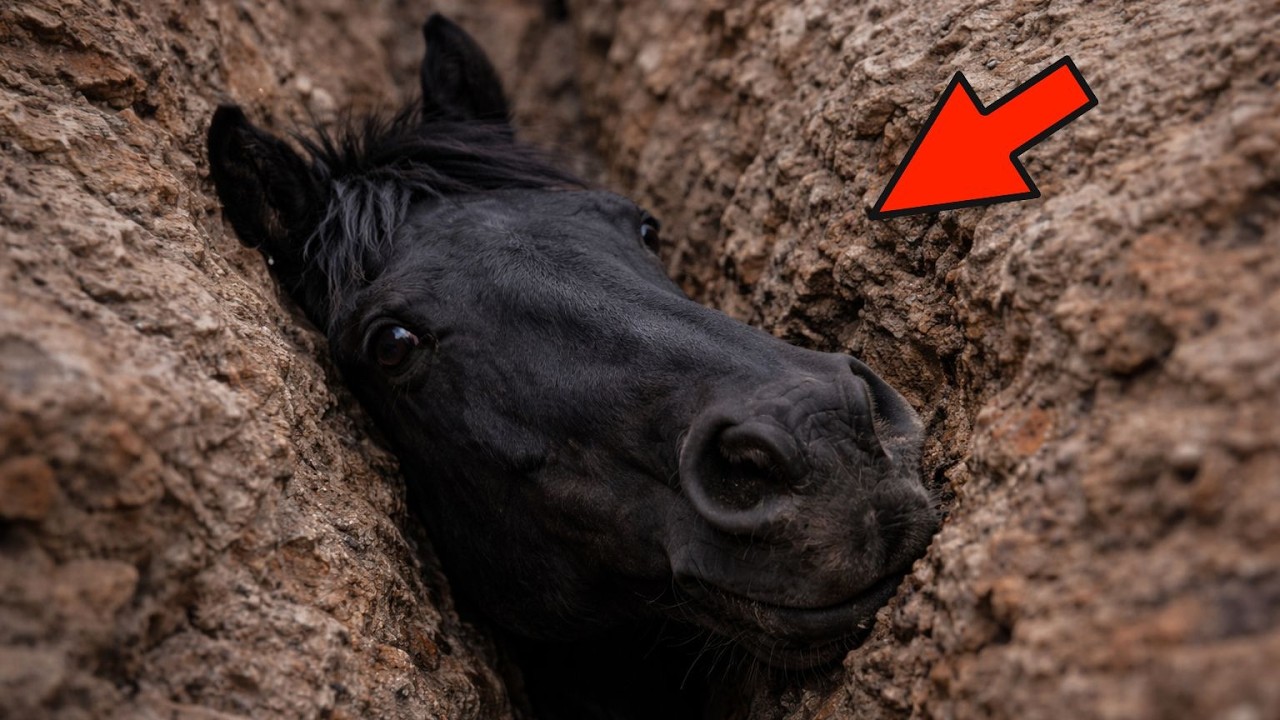 Лошадь плакала и умоляла о помощи. Вы не поверите, кто её спас!