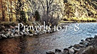 Daily Bible Reading for 3/6/24 - Proverbs 16:1-8