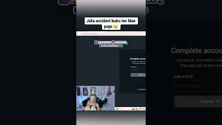 Julia accidentally leaks blue page password 😨￼ #juliafilippo #mckinleyrichardson