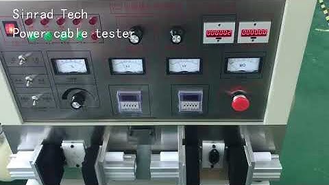SR-221 power cable plug tester, power cord testing machine