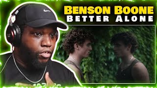 Benson Boone - Better Alone (Official Music Video) | Reaction