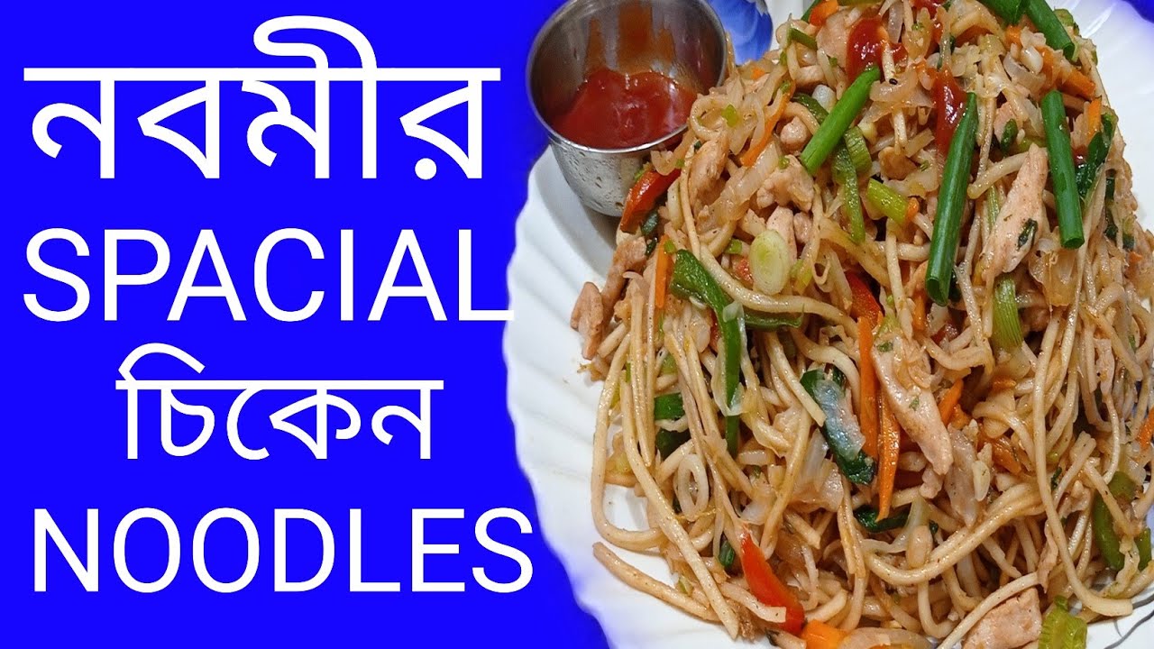 HOW TO MAKE RESTAURANT STYLE VERY SPACIAL RECIPE CHICKEN noodles AT