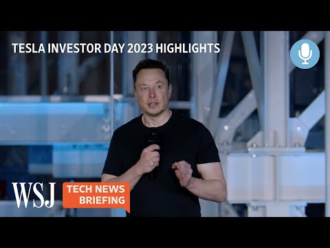 Tesla Investor Day 2023: Elon Musk Sets Ambitious Goals | Tech News Briefing | WSJ