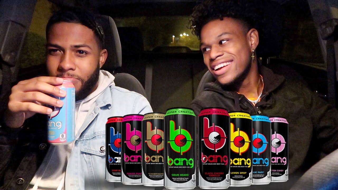 Trying Bang Energy Drinks For The First Time Ever !!! WHAT IS ALL THE