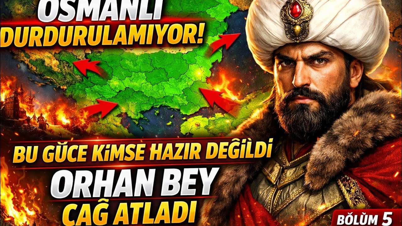 ORHAN BEY ile en güçlü olduk| Age of History 3 Osmanlı Serisi #5